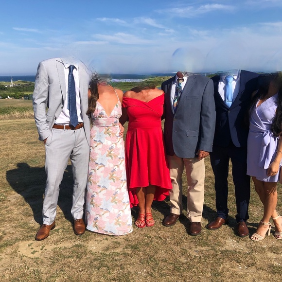 Cocktail Dress - Size L, Red - Picture 2 of 2